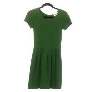 Anthropologie Ganni Green Dress